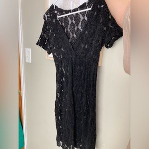 Lacy black dress